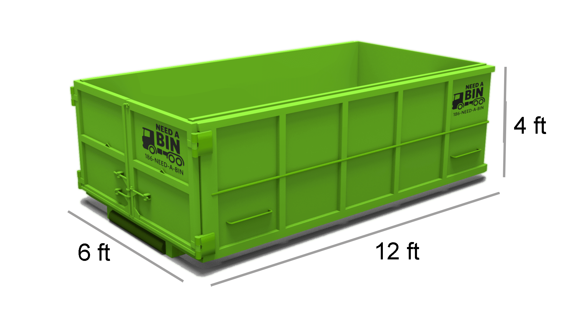 10 Yard Bin (Includes 1.5 Ton) $120 per additional Ton No Dirt, Concrete or Asphalt