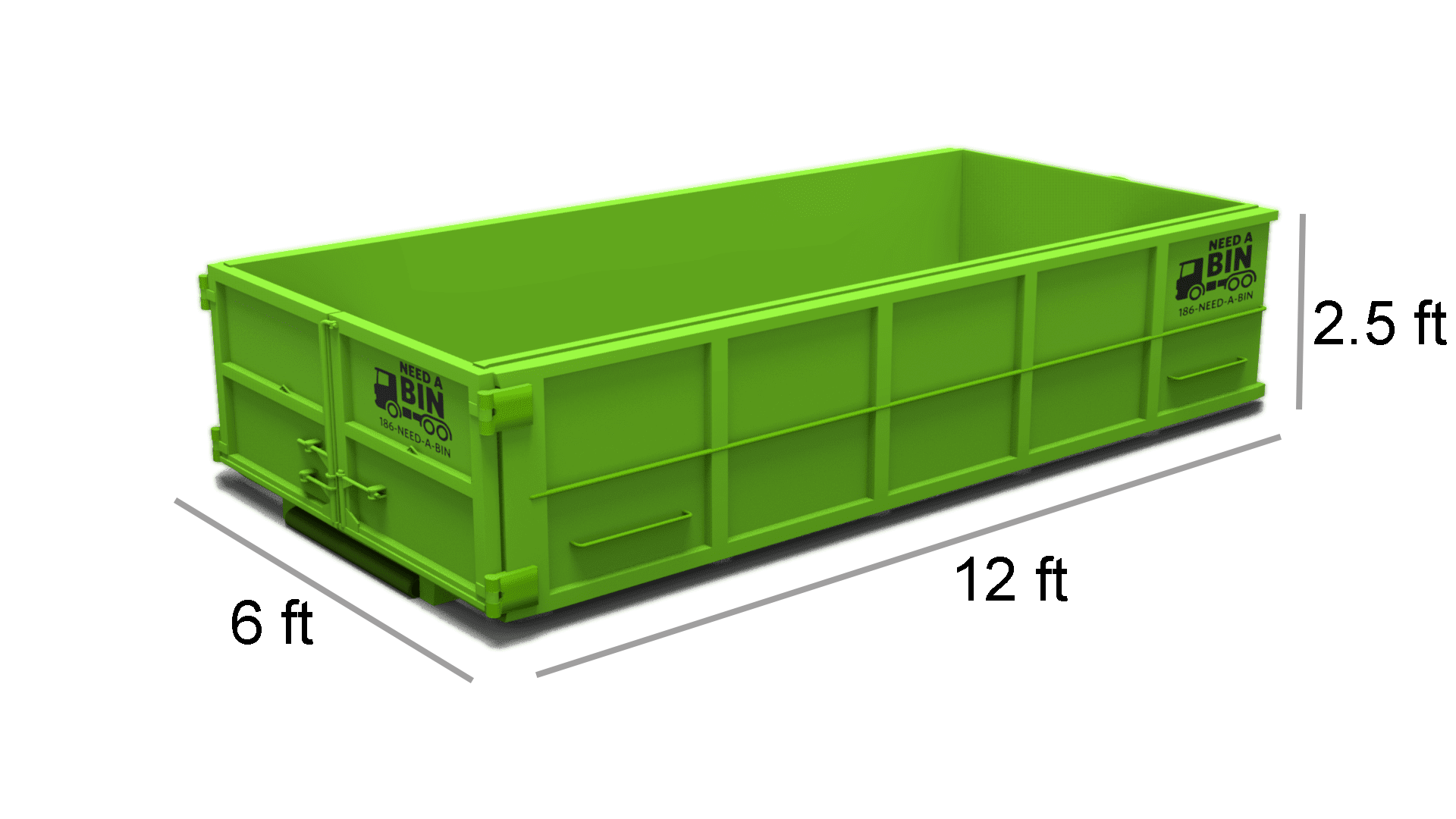 7 Yard Bin (Includes 1 Ton)$120 per additional Ton No Dirt, Concrete or Asphalt