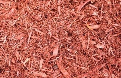 Red Mulch Material Delivery
