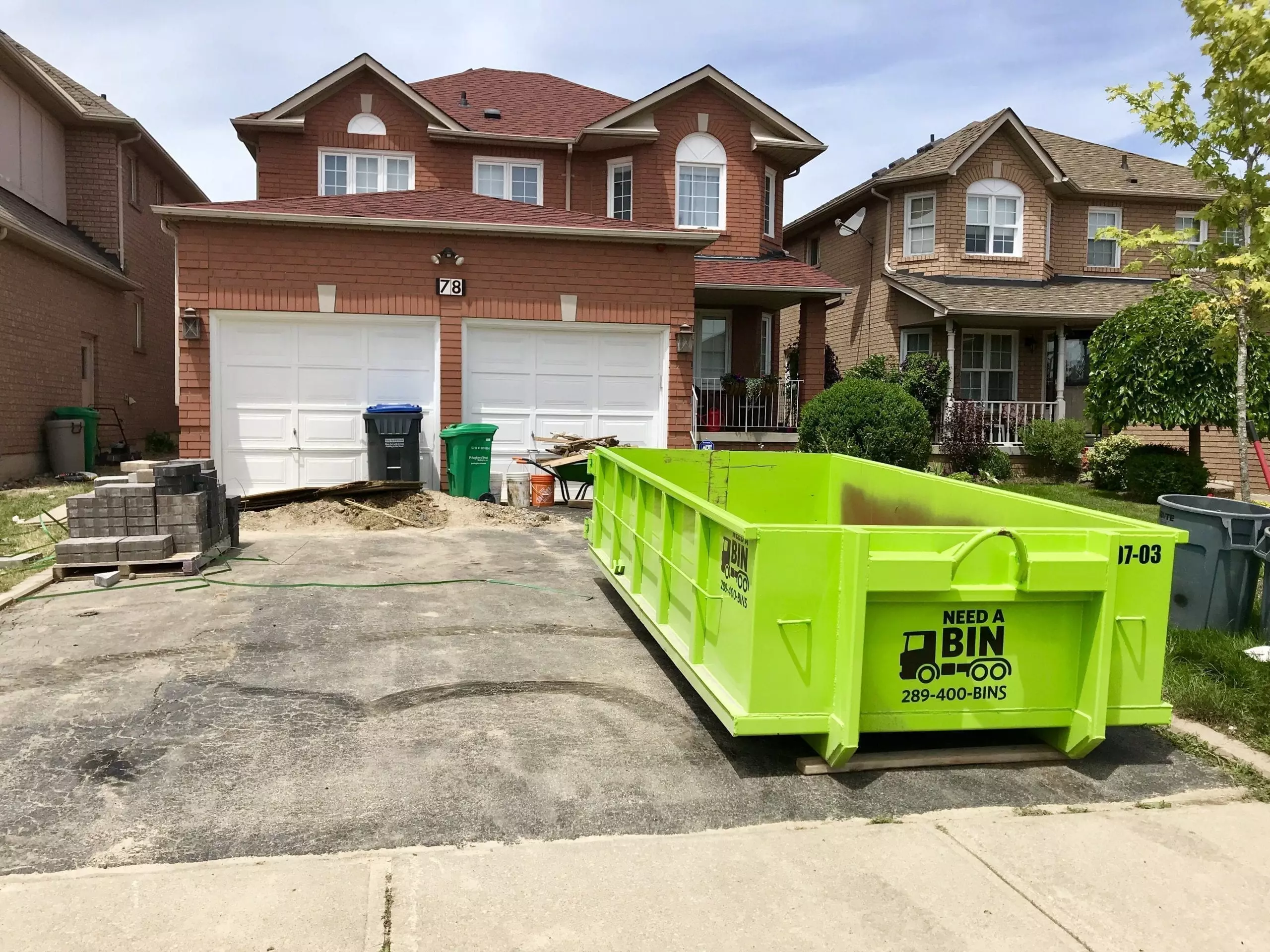 Asbestos Removal Bin Rental Richmond Hill 186NEEDABIN